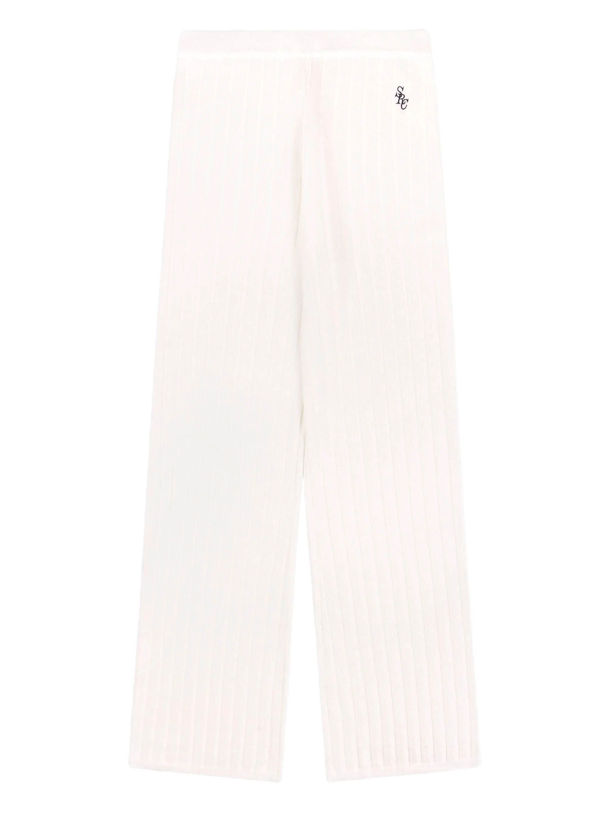 

Брюки в рубчик Sporty & Rich, белый