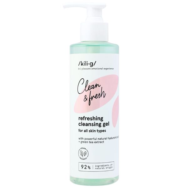 

Освежающий гель для умывания лица, 250 мл Kilig Clean&Fresh