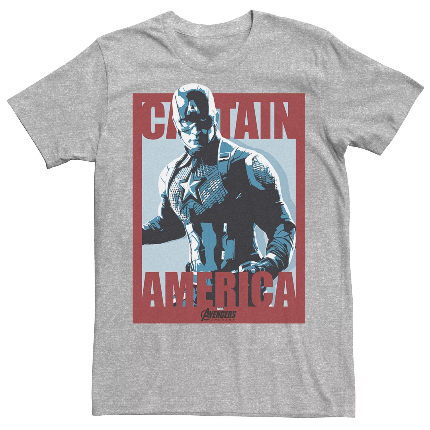 

Мужская футболка Marvel Avengers Endgame Captain America Licensed Character