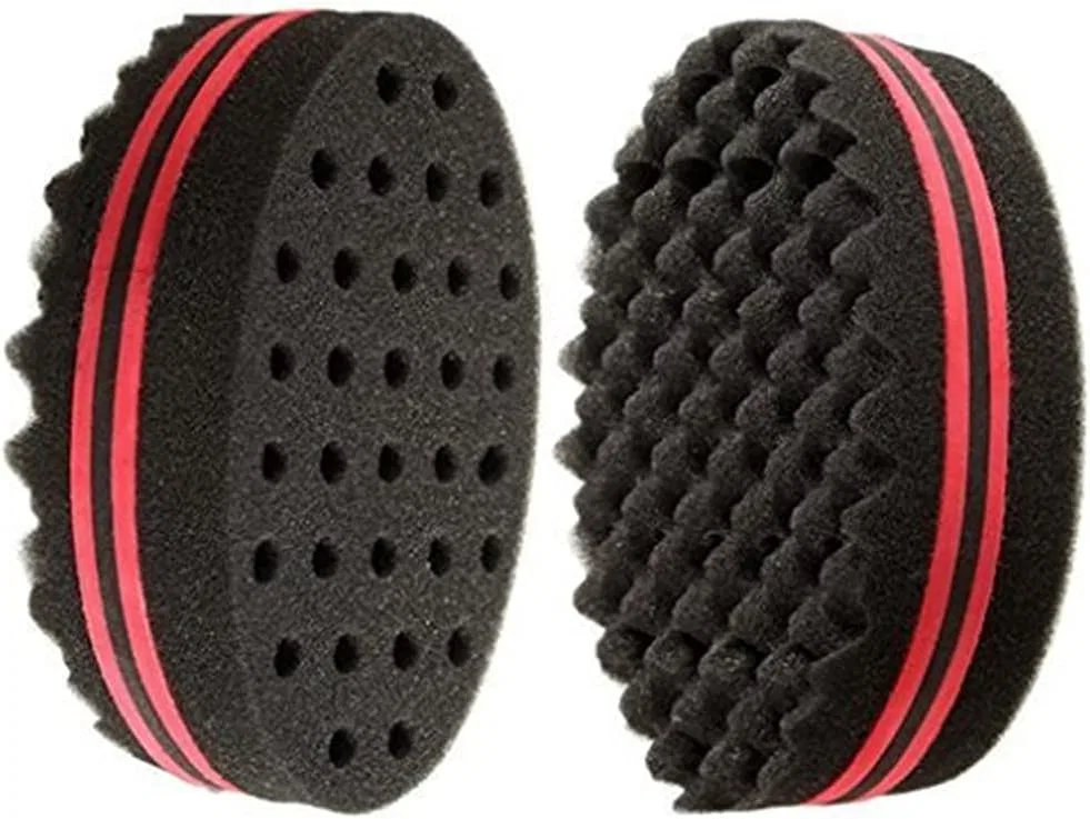 Щетка Magic Twist and Curl Coil Wave Sponge для натуральных волос Generic — фото 4