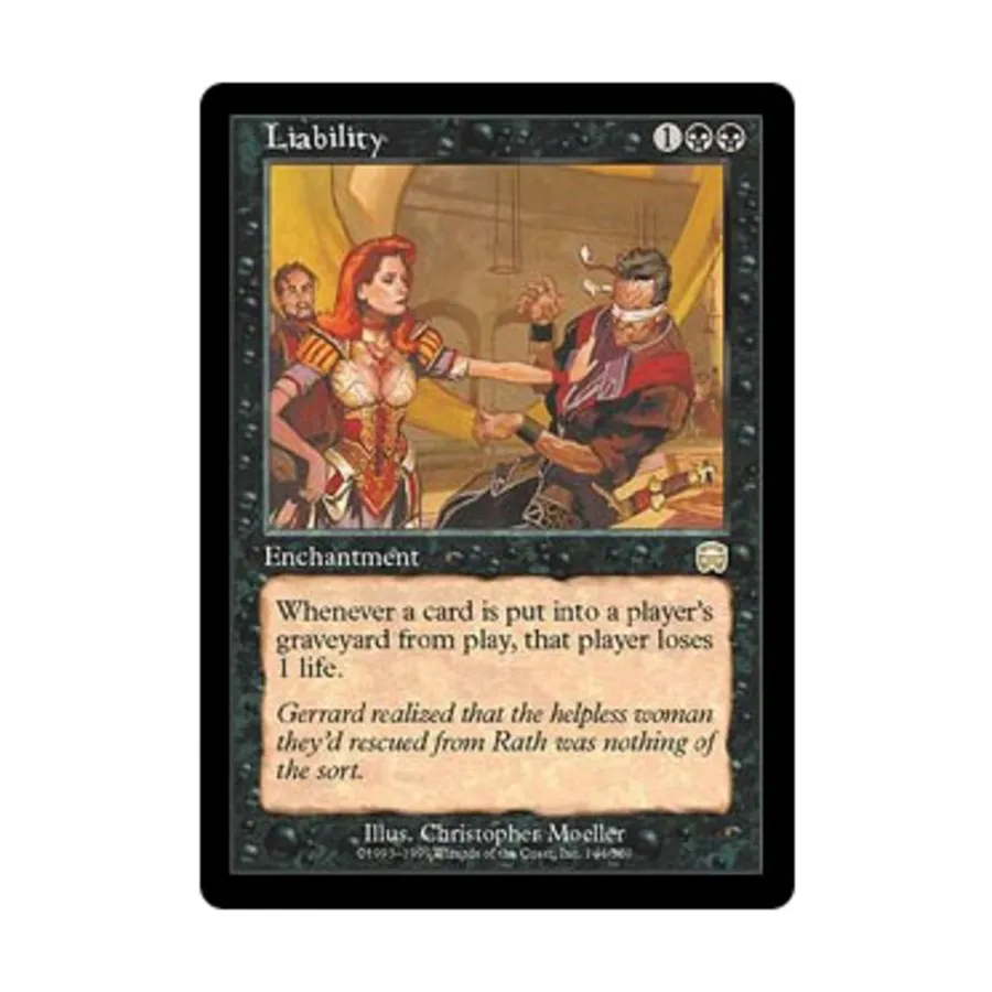 

CCG Ответственность (Р), MTG - Mercadian Masques