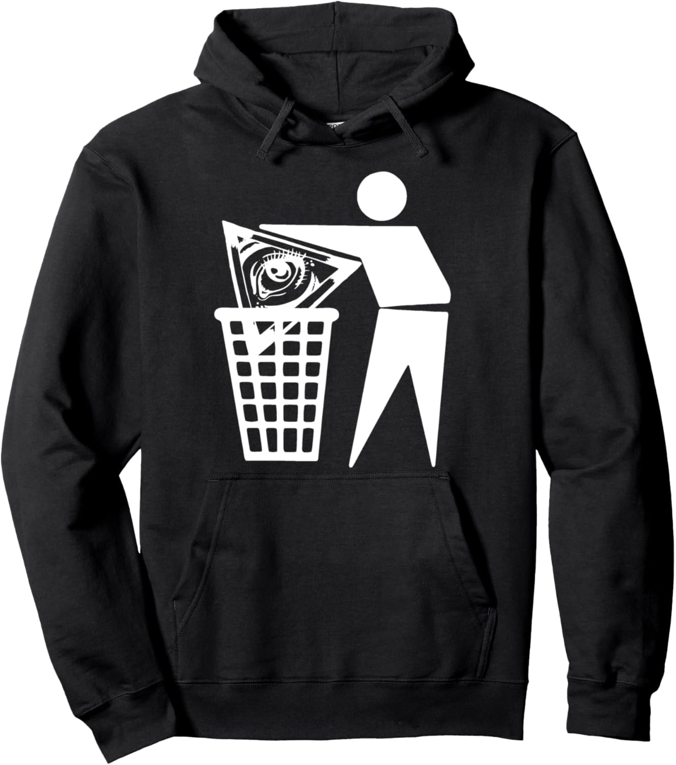 

Толстовка против иллюминатов, толстовка против Нового мирового порядка, толстовка «Траузер», худи Truther Vault Ltd - Conspiracy & Illuminati Shirts, черный