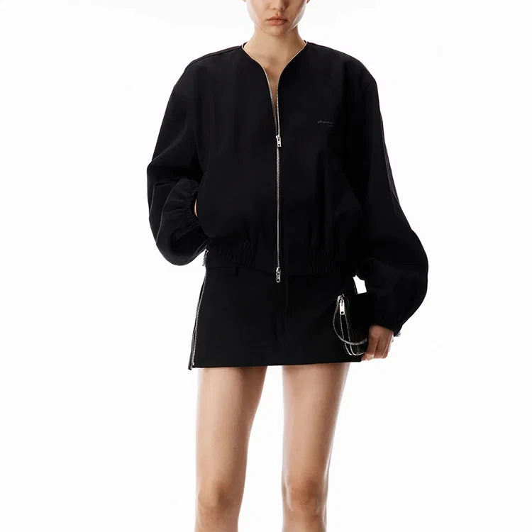 Юбка короткая Alexander Wang Black — фото 4