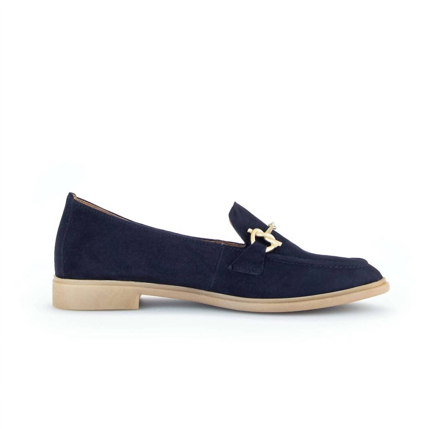 Женские замшевые лоферы Atlantic Blue GABOR