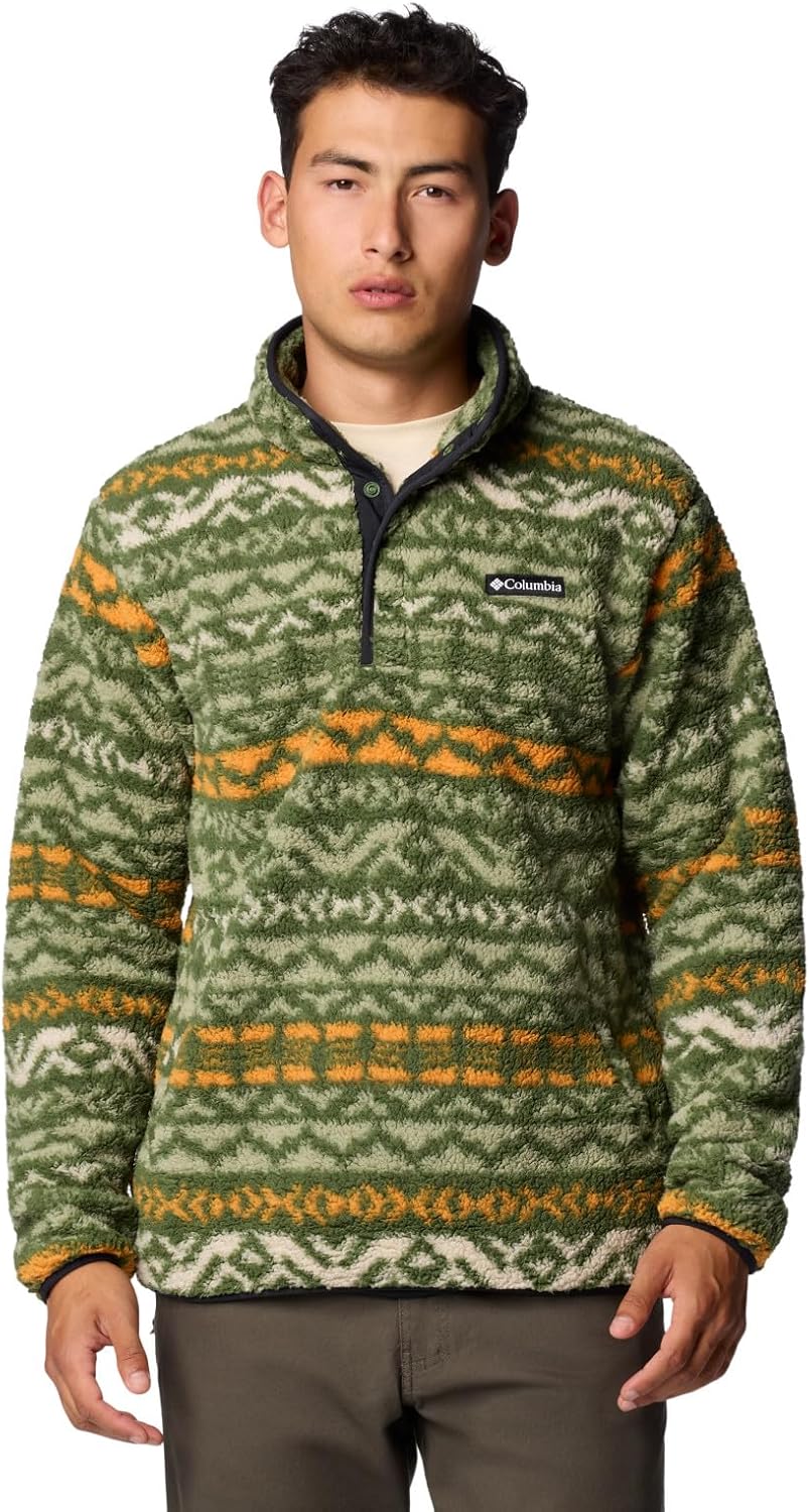 

Columbia мужская флисовая куртка Rugged Ridge Half Snap, Canteen Madras Multi