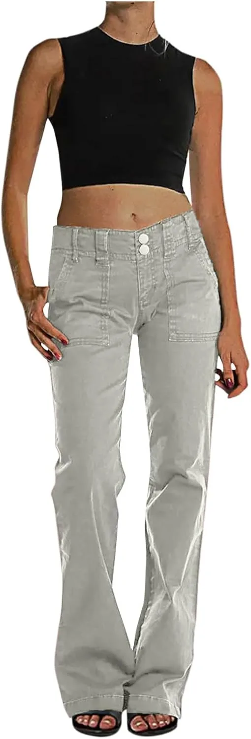 

Женские джинсы bootcut с низкой посадкой