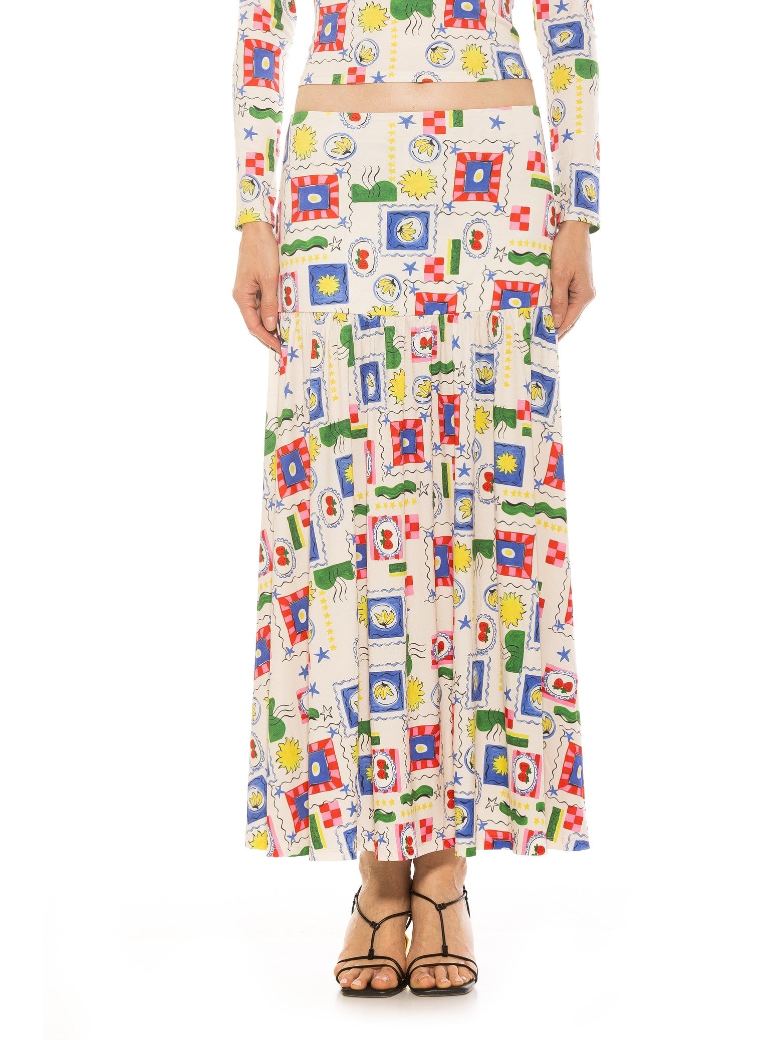 

Юбка Лия ALEXIA ADMOR, цвет ivory stamps