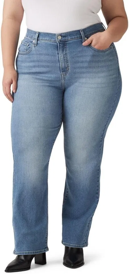 Джинсы High Rise Straight, Levi's, цвета Индиго