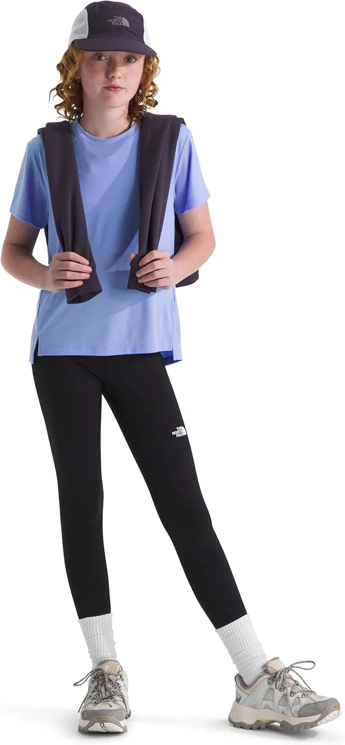 Футболка для девочек The North Face Flex Short Sleeve Tee, Periwinkle Glow — фото 3