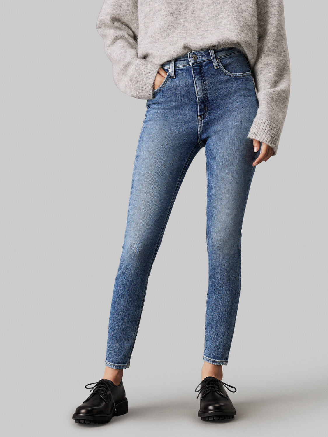 

Джинсы CALVIN KLEIN JEANS Super Skinny fit, синий