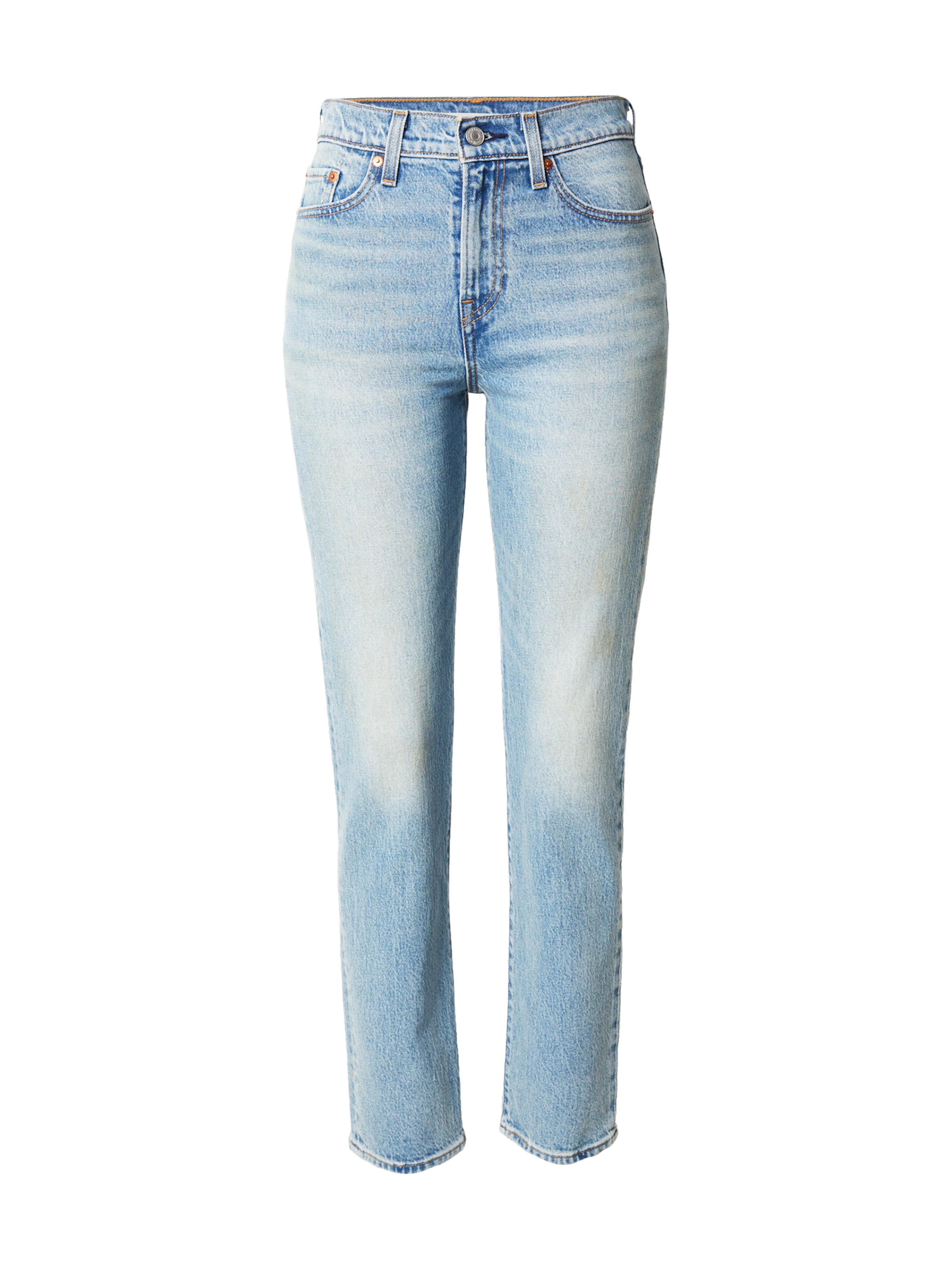 

LEVI'S Джинсы 'Wedgie Slim Jeans' в синем дениме, силуэт slim fit