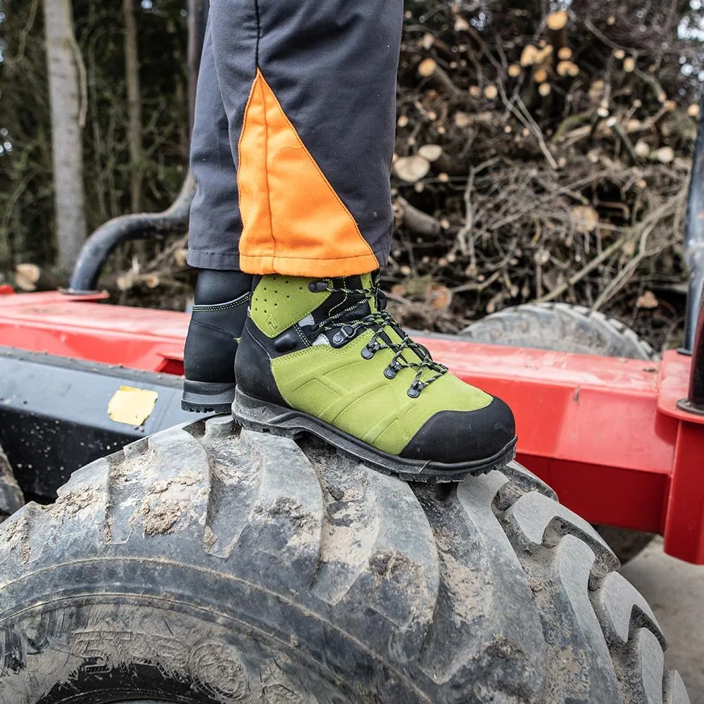 Ботинки HAIX Protector Ultra 2.0 GTX lime-green: Flexible use: your Protector Ultra 2.0 GTX with cut protection and — фото 4