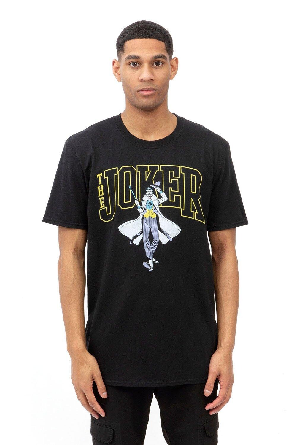 

Хлопковая футболка Joker Varsity DC Comics, черный