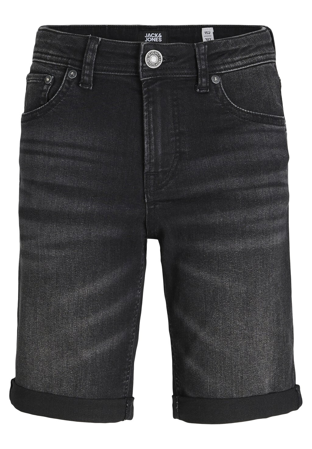 

Джинсовые шорты JJIRICK JJORIGINAL Jack & Jones Junior, цвет black denim