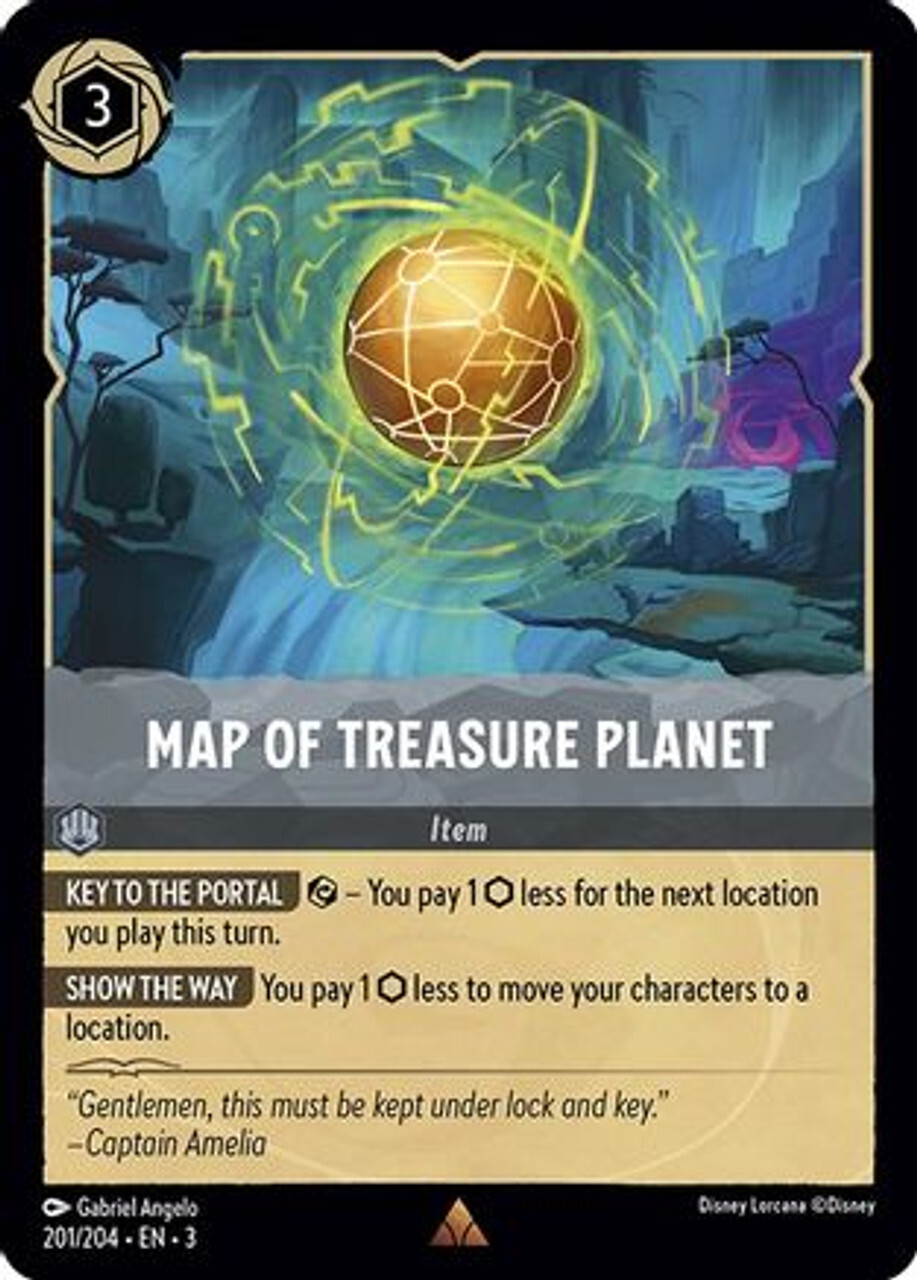 

Карточная игра Map of Treasure Planet (201/204) - Into the Inklands