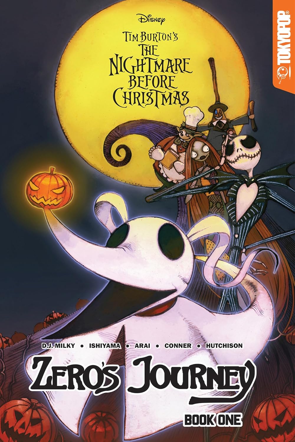 

Disney Manga: Tim Burton's The Nightmare Before Christmas - Zero's Journey, Book 1 (Zero's Journey GN series) (Disney Manga)