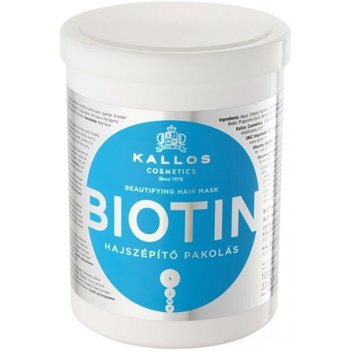 

Маска для волос Mascarilla Capilar Biotina Embellecedora Kallos, 1000