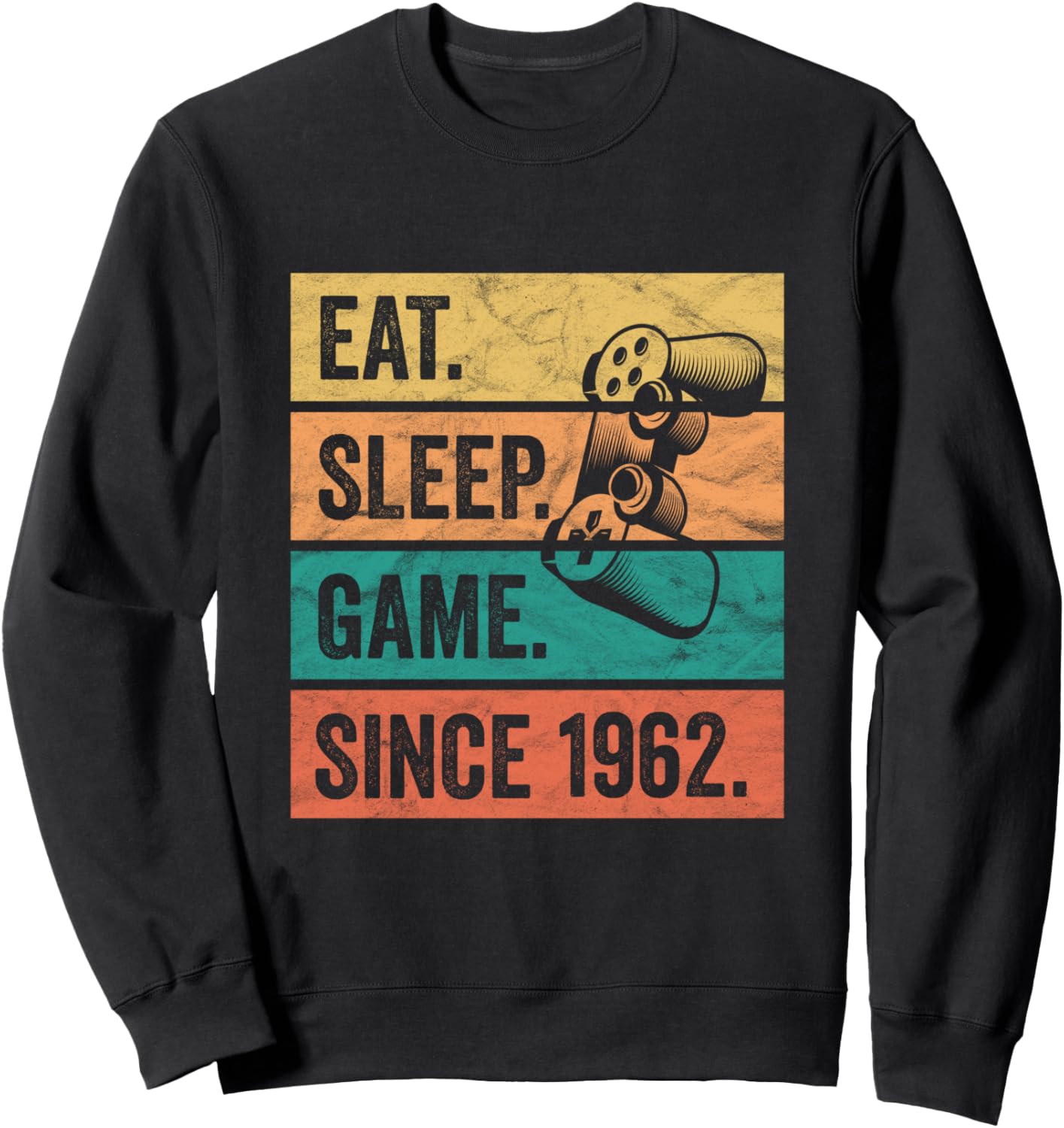 

Мужская винтажная толстовка Ешь, спи, играй (Eat Sleep Gamble) 1962 года выпуска Birthday Gift Ideas For Men And Women 1962, черный