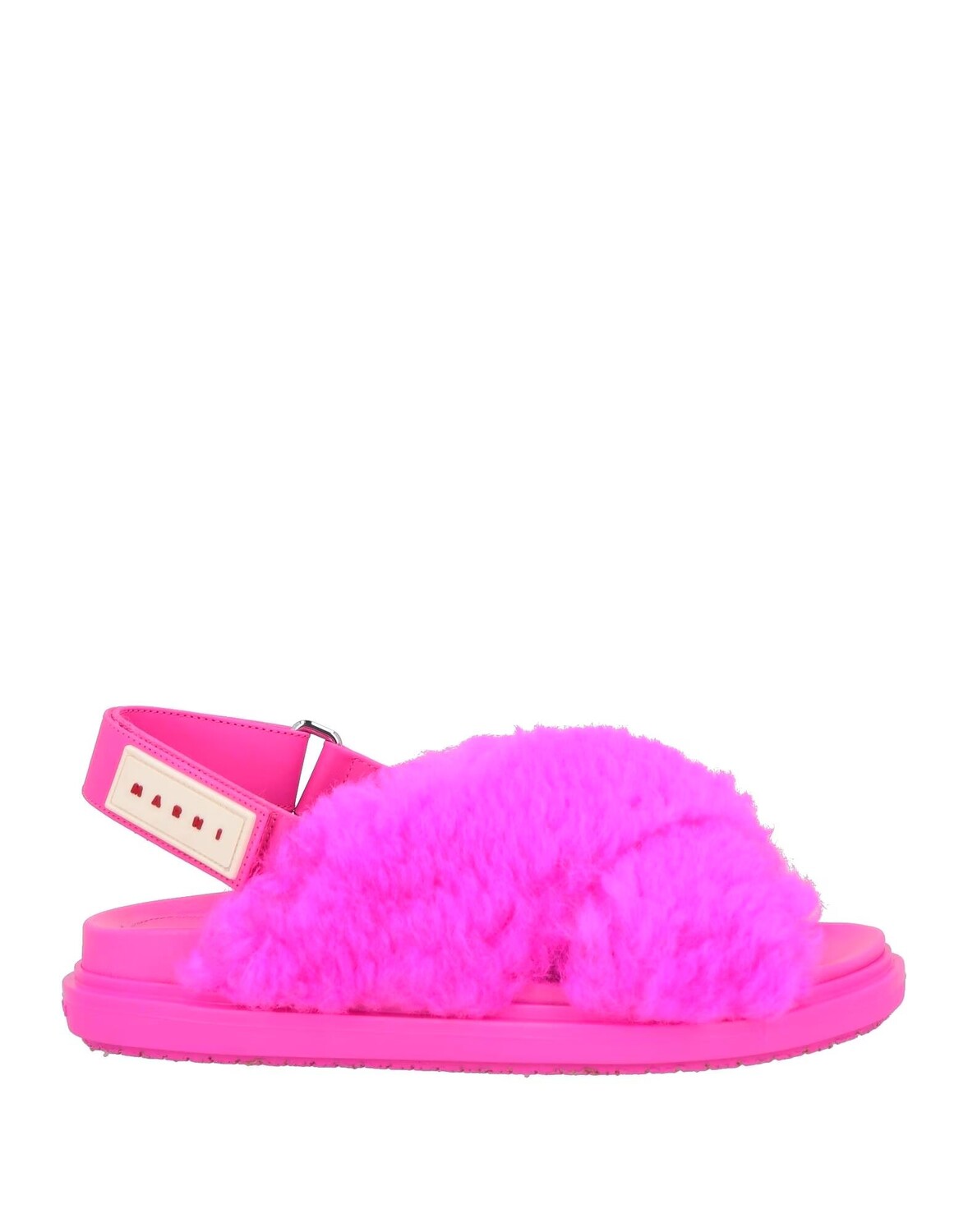 Сандалии Marni, фуксия