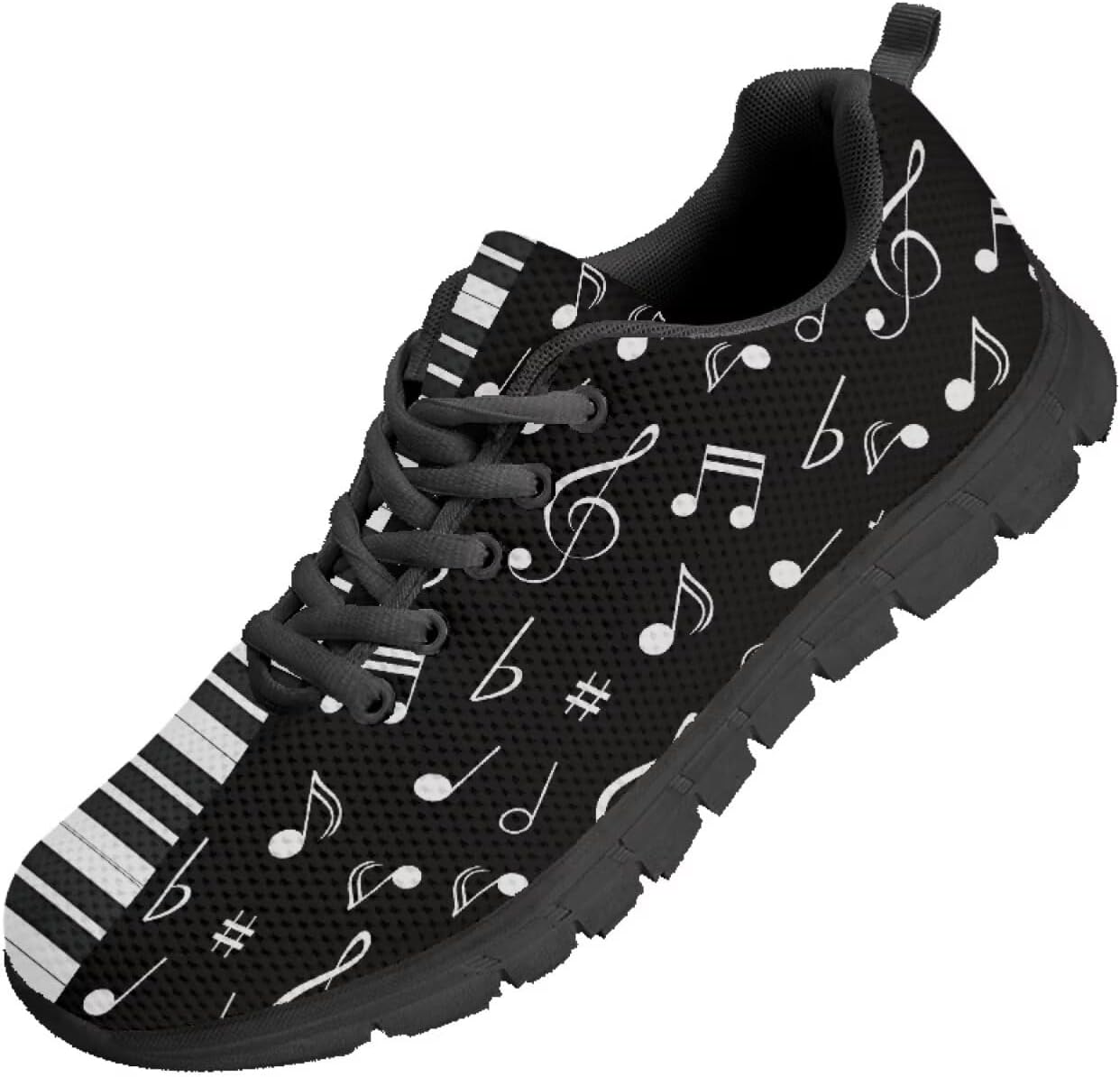 

Мужские кроссовки Funnydude с забавным принтом, повседневные обувь для ходьбы, весенние кеды для тренировок, Piano