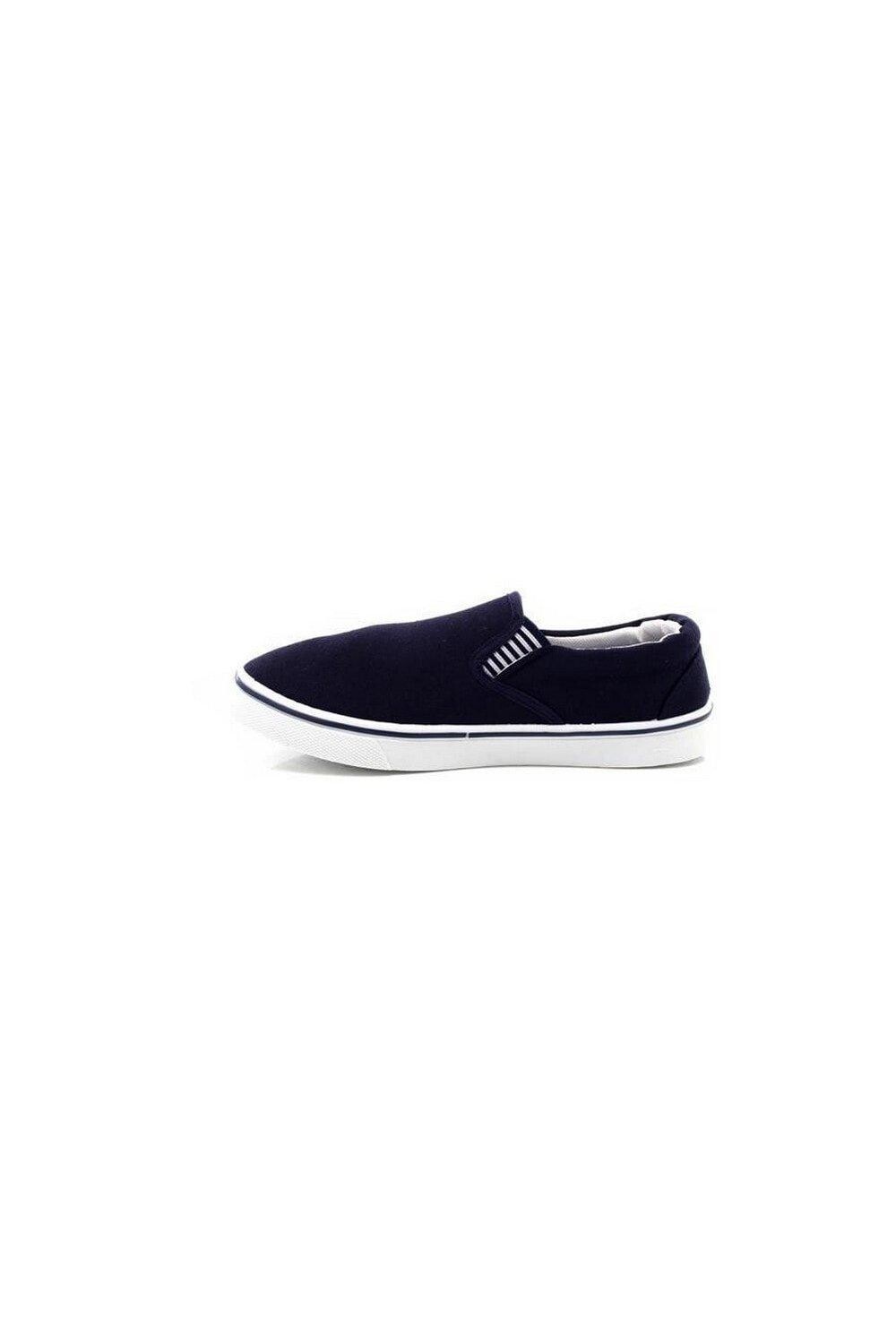 Кроссовки Gusset Casual Canvas Yachting Shoes Dek, темно-синий — фото 2