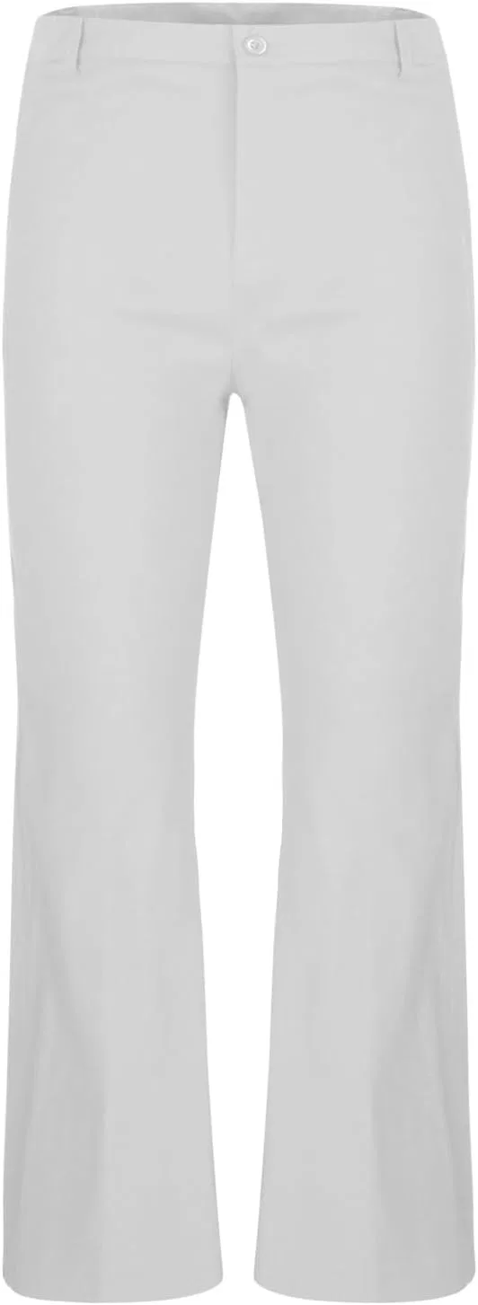 Джинсы клеш ретро White — фото 3