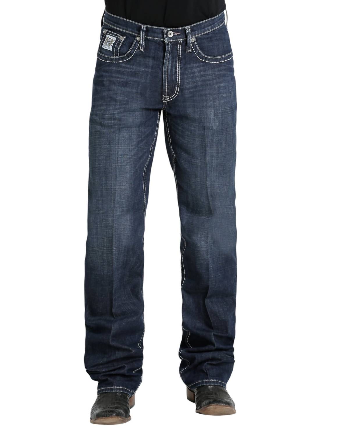 

Мужские свободные джинсы White Label Straight Leg в цвете Dark Stone CINCH