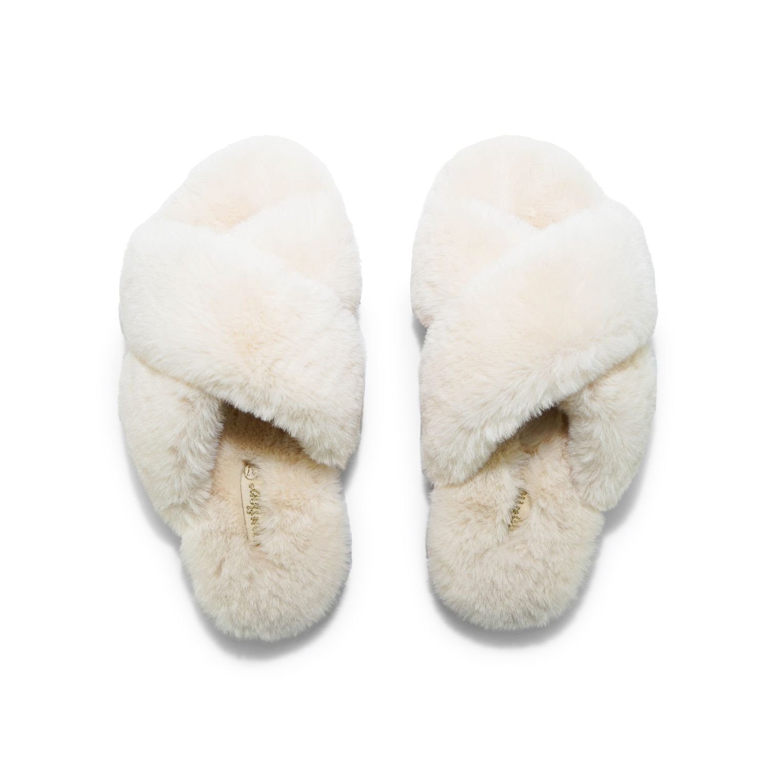 

Тапочки Flip Flop Hausschuh cross*fur 2, белый