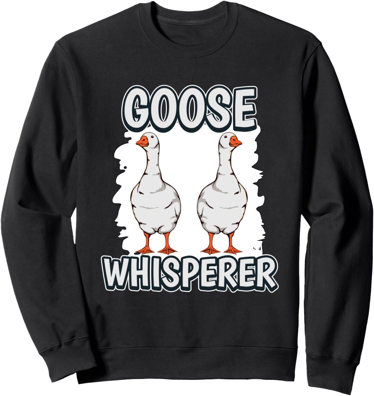 

Толстовка «Заклинатель гусей» Funny Goose Merch Women Men Kids, черный