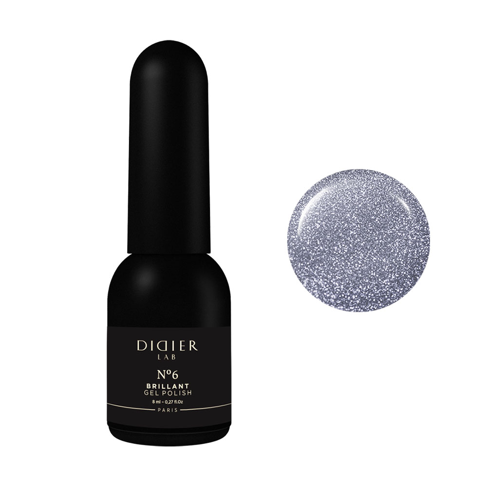 

Гель-Лак для ногтей gel polish brillant Didier Lab, цвет nr. 6, 8 мл