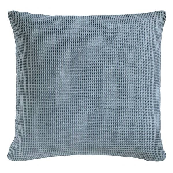 

Наволочка Heckett & Lane Wafel II, 80 см цвет stahl blau