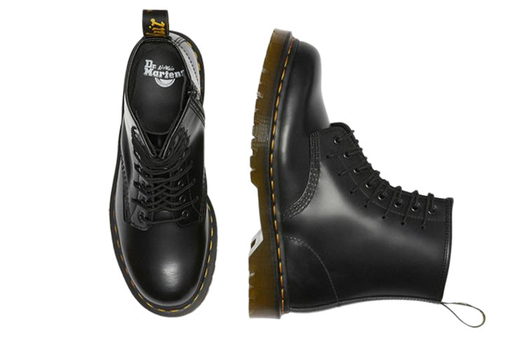 Мужские ботинки Dr. Martens 1460 из глянцевой кожи, черный — фото 4