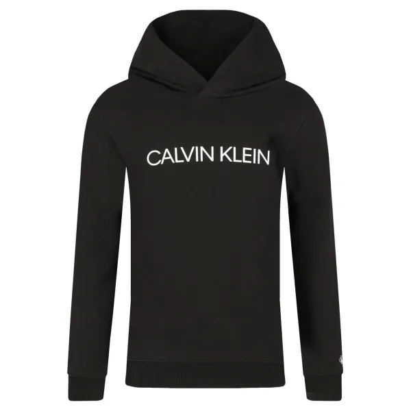 

Толстовка стандартного кроя для учреждений Calvin Klein, черный