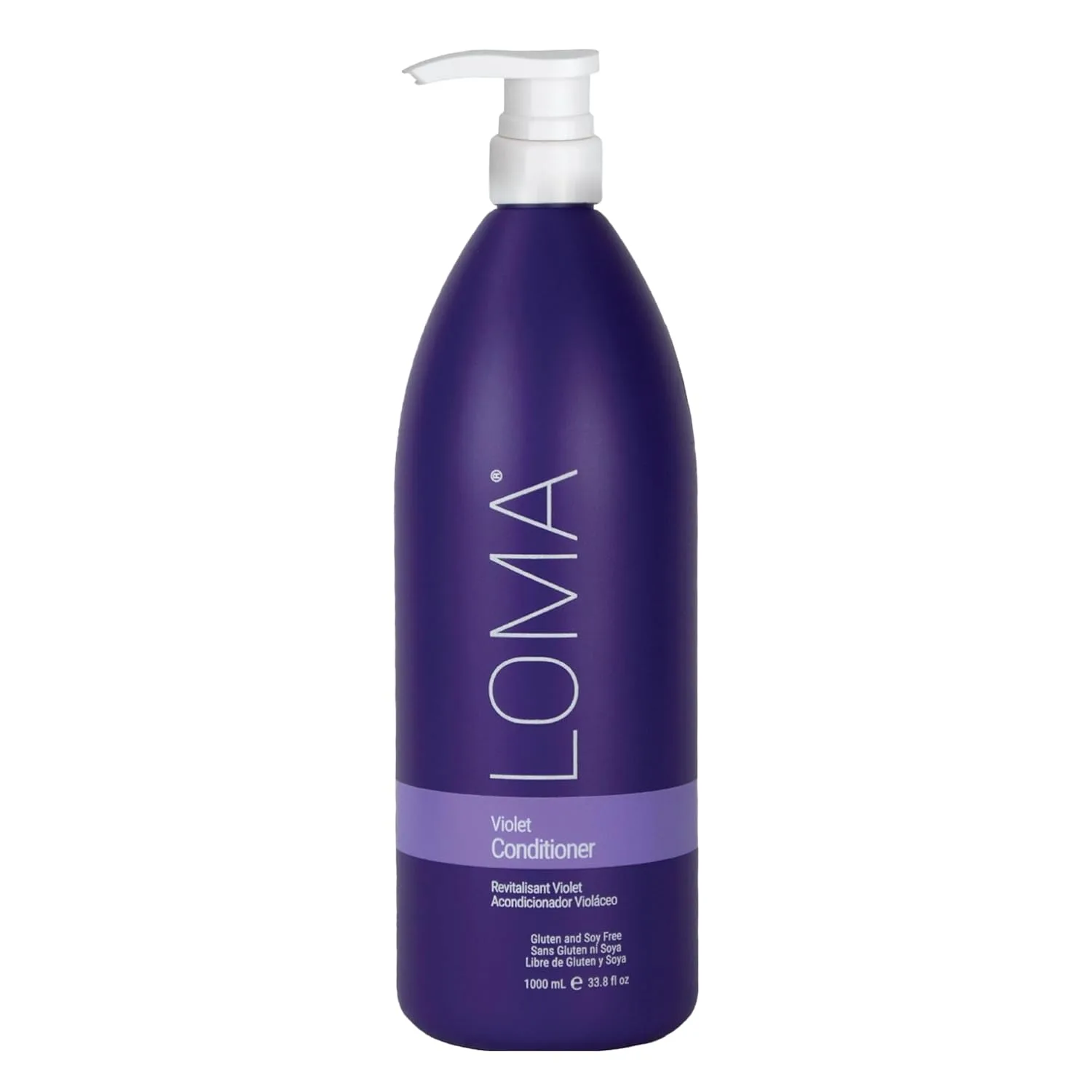 Кондиционер для волос Loma Violet, 950 мл (без сульфатов, парабенов и глютена), blue