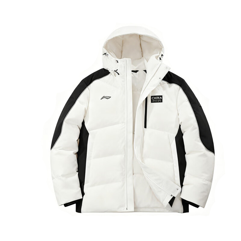 

Мужская зимняя пуховая куртка Li Ning, белый