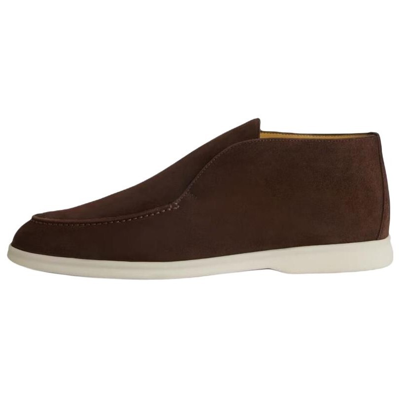 

Ботинки Open Walk Ankle Boots Men Olive Brown Loro Piana