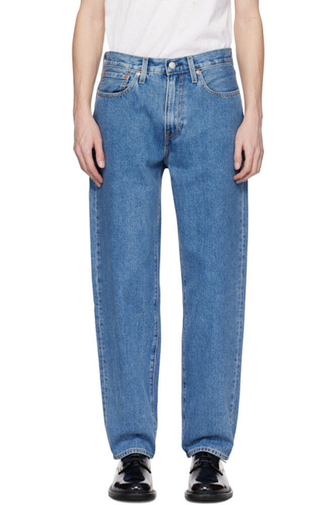 

Синие 568 свободные прямые джинсы Levi's
