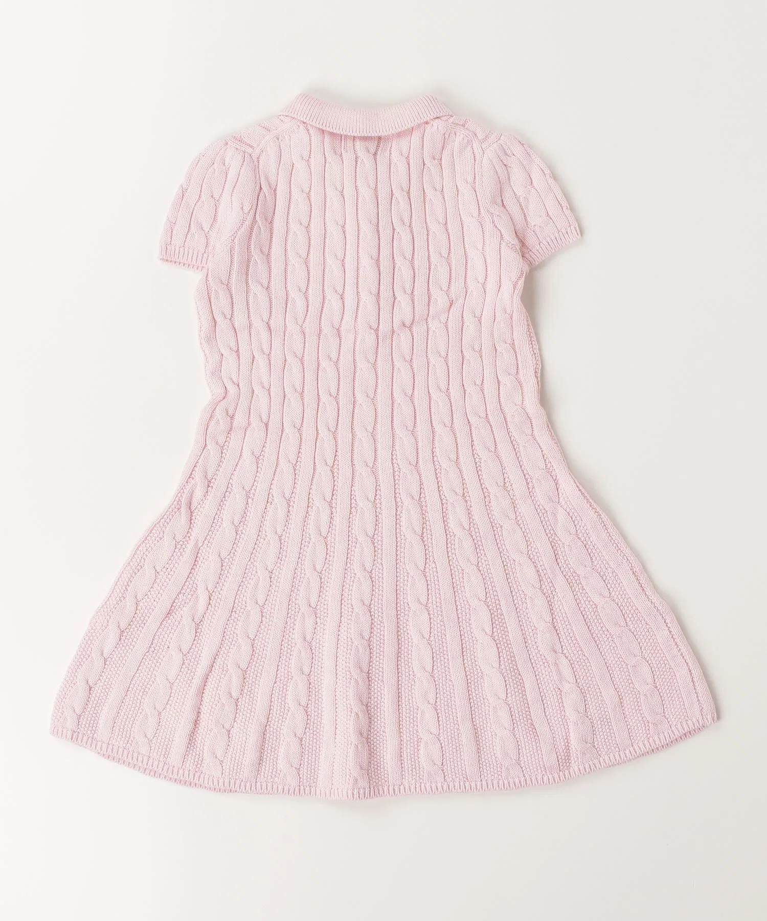Детское платье-свитер POLO RALPH LAUREN CHILDRENSWEAR из хлопка с вышивкой — фото 4