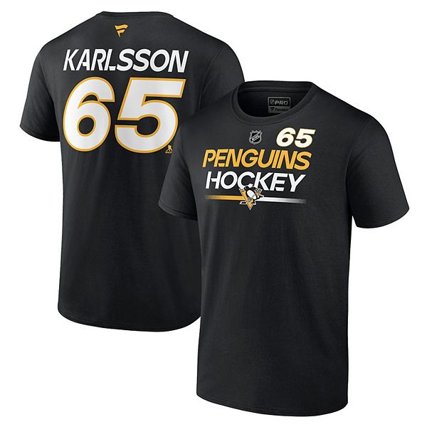 

Футболка мужская Fanatics Branded Erik Karlsson Pittsburgh Penguins Authentic Pro Prime Unbranded