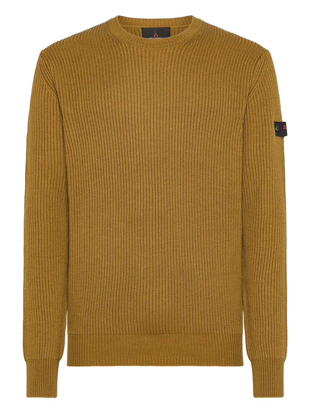 

Шерстяной свитер в рубчик Peuterey, коричневый