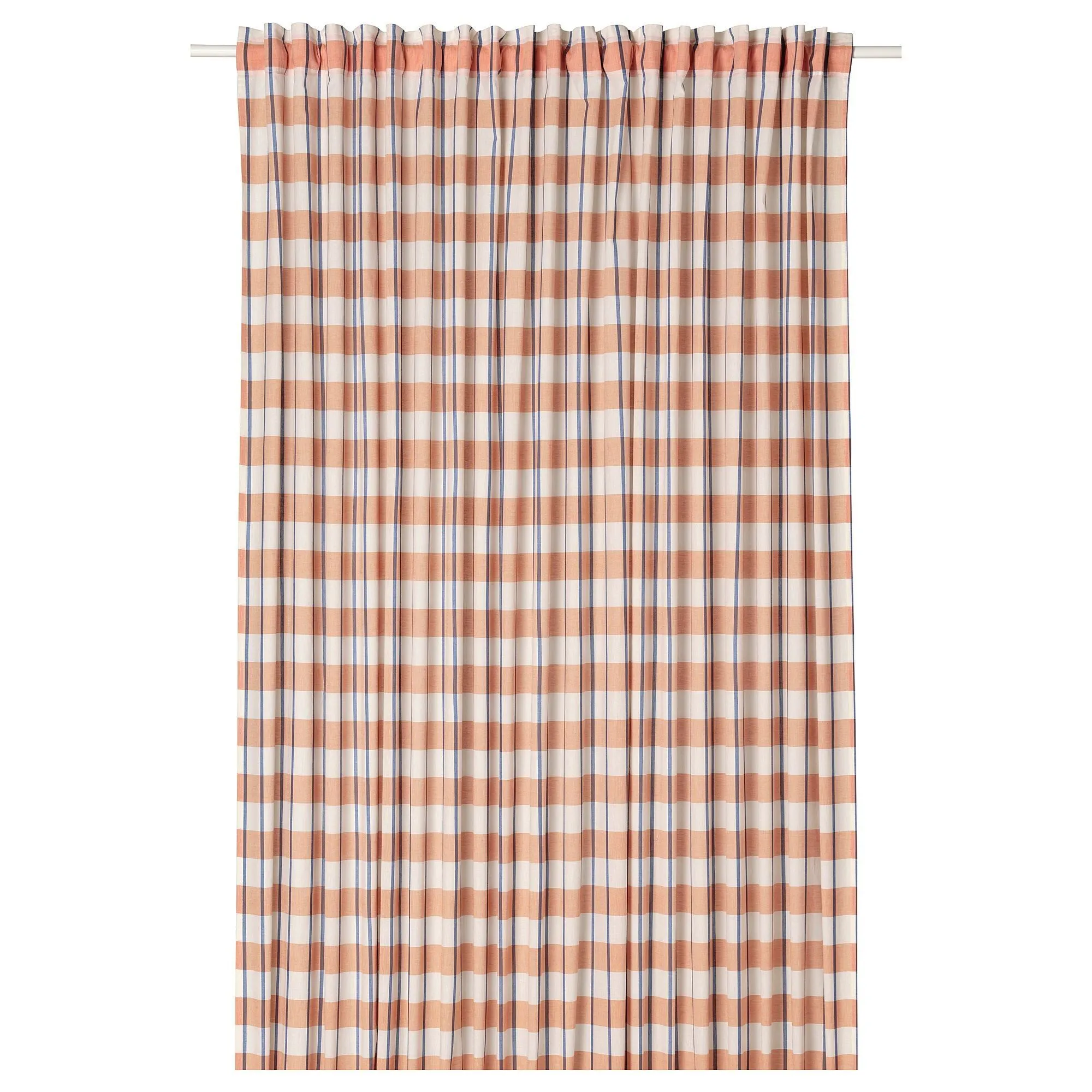 

Гардины прозрачные, оранжевые бело-синие, 300х300 см, GLANSHAGTORN IKEA