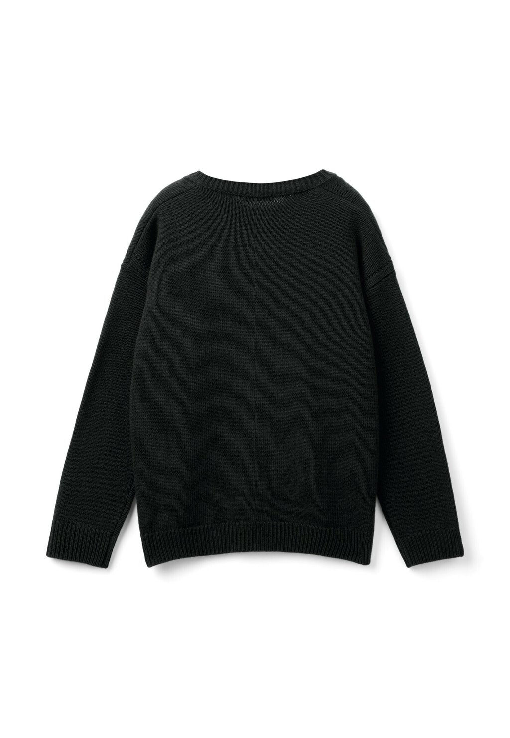 

Кардиган DETAILING AND SWAROVSKY LOGO United Colors of Benetton, черный
