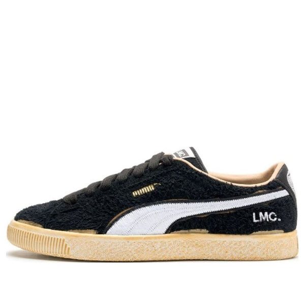 

Кроссовки suede vtg x lmc ' black white' Puma, черный