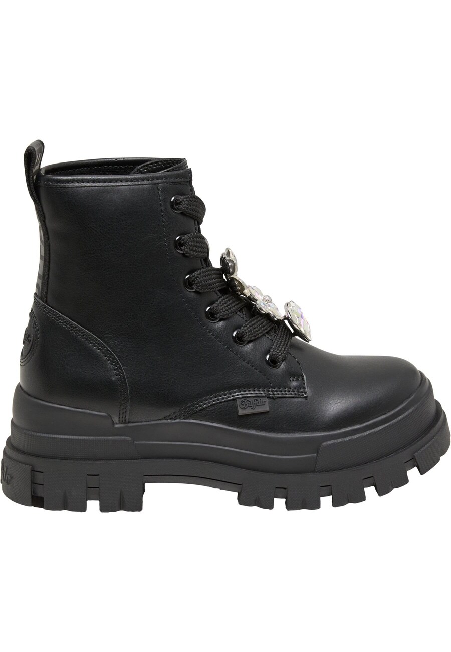 Ботильоны на шнуровке BUFFALO Aspha Rld Ice, Black