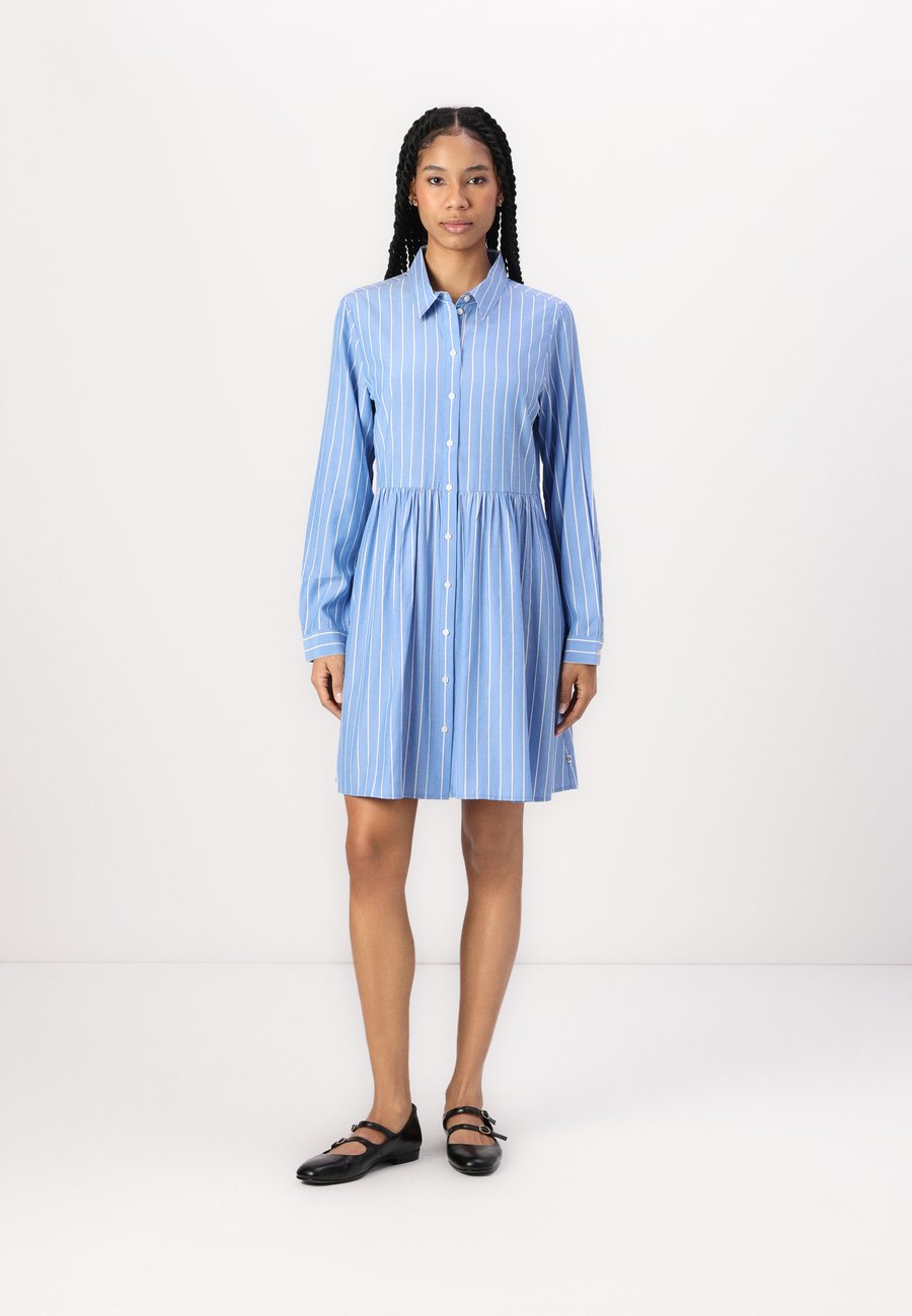 

Платье TOM TAILOR DENIM STRIPED MINI DRESS, Mid Blue/White /Multi-Coloured