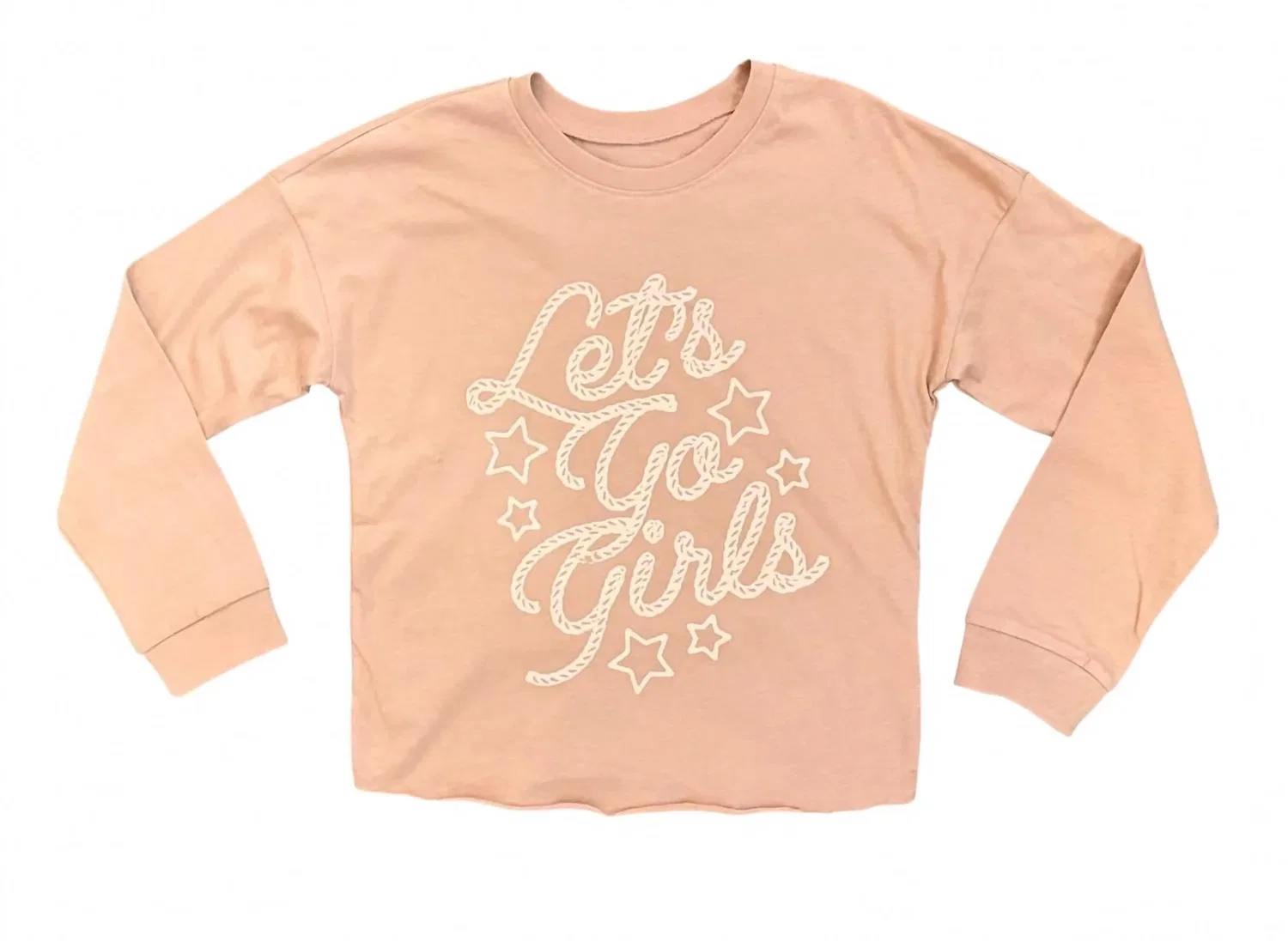 TINY WHALES Детский свитер оверсайз с длинными рукавами Let's Go Girls Sweater розового цвета