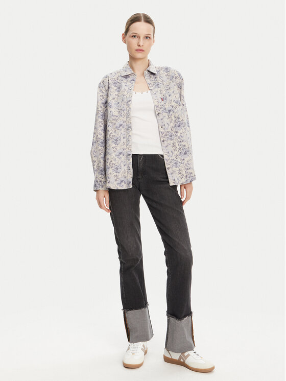 Свободная джинсовая рубашка Teodora Western A7244-0051 Levi'S, голубой — фото 2