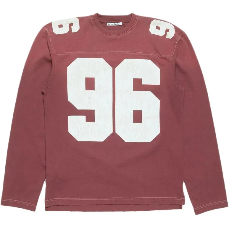 Футболка Midsummer Capsule Collection SS26 Acne Studios Faded Red