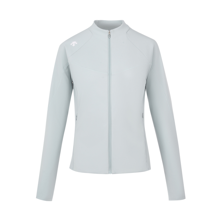 

Женская спортивная куртка из трикотажной ткани коллекции TRAINING, DESCENTE, LB-LIGHT BLUE