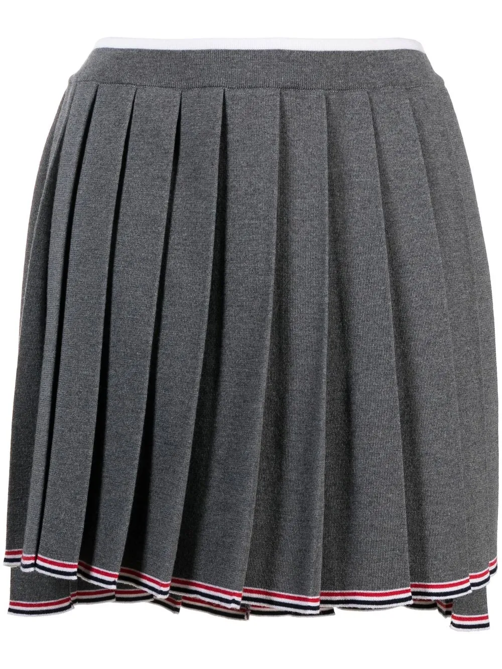 

Плиссированная юбка THOM BROWNE, серый